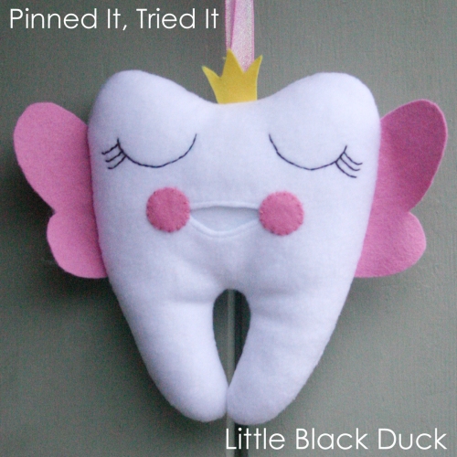 Tooth Fairy Pillow Front