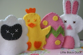 Easter Friends Finger Puppet Sewing Pattern